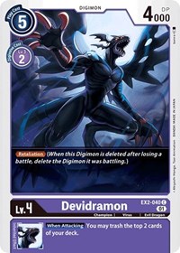 Devidramon #EX2-040 C
