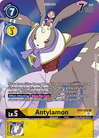 Antylamon (Alternate Art) #EX2-022 R