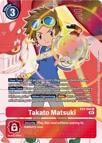 Takato Matsuki (Alternate Art) #EX2-056 R