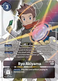 Ryo Akiyama (Alternate Art) #EX2-062 R
