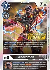 Andromon (2022 Championship Online Regional) [Online Finalist] #EX1-048 C