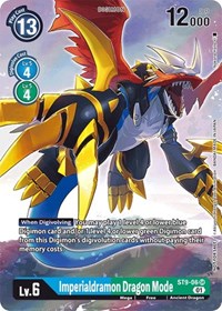 Imperialdramon Dragon Mode (Box Topper) #ST9-06 SR