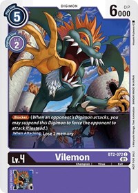 Vilemon - BT2-072 (Tamer Party Vol. 4 Promo) #BT2-072 C