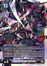 DexDorugoramon #BT9-081 SR