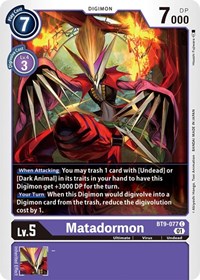 Matadormon #BT9-077 C