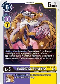 Maycrackmon: Vicious Mode #BT9-076 C