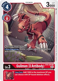 Guilmon (X Antibody) #BT9-009 U
