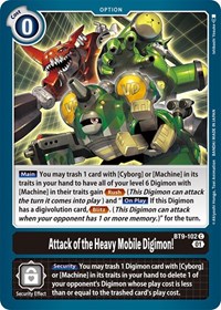 Attack of the Heavy Mobile Digimon! #BT9-102 C