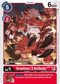 Growlmon (X Antibody) #BT9-011 C