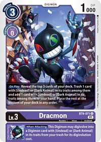 Dracmon #BT9-071 U