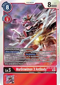 WarGrowlmon (X Antibody) #BT9-014 R