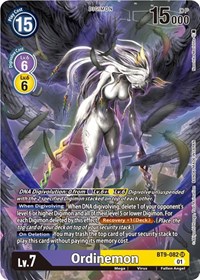 Ordinemon (Alternate Art) #BT9-082 SR