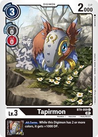 Tapirmon #BT9-059 C