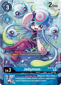 Jellymon (Alternate Art) #BT9-021 R