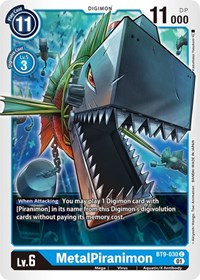 MetalPiranimon #BT9-030 C