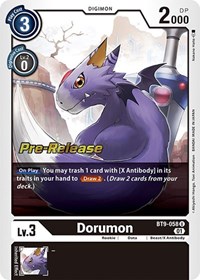 Dorumon #BT9-058 U