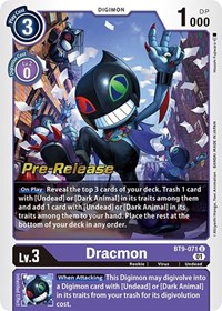 Dracmon #BT9-071 U