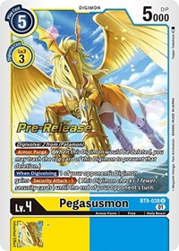 Pegasusmon #BT9-038 U