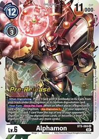 Alphamon #BT9-066 R