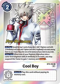 Cool Boy #BT9-092 R