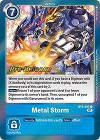 Metal Storm #BT9-097 R
