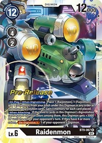 Raidenmon #BT9-067 R