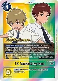 T.K. Takaishi & Izzy Izumi #BT9-087 R