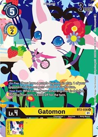 Gatomon - BT2-036 (Tamer's Card Set 2 Floral Fun) #BT2-036 U