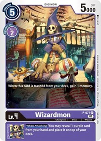 Wizardmon - P-077 #P-077 P