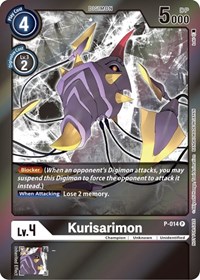 Kurisarimon - P-014 (Event Pack 3) #P-014 P