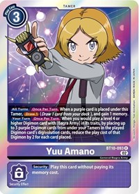 Yuu Amano #BT10-093 R