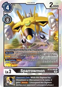 Sparrowmon #BT10-060 R