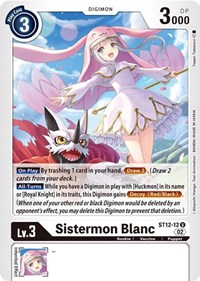 Sistermon Blanc #ST12-12 U
