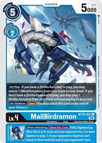 MailBirdramon #BT10-021 U