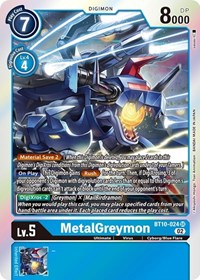 MetalGreymon #BT10-024 SR
