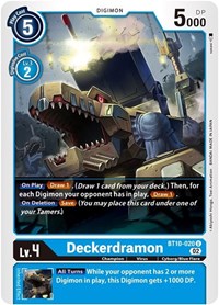 Deckerdramon #BT10-020 U