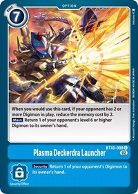 Plasma Deckerdra Launcher #BT10-098 C