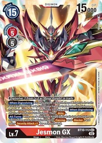 Jesmon GX #BT10-112 SEC