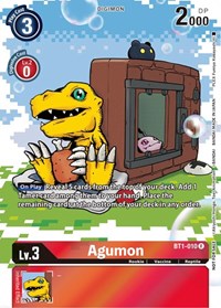 Agumon - BT1-010 (25th Special Memorial Pack) #BT1-010 R