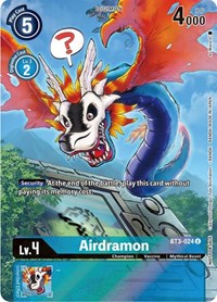 Airdramon (25th Special Memorial Pack) #BT3-024 U