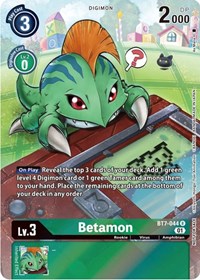 Betamon (25th Special Memorial Pack) #BT7-044 R