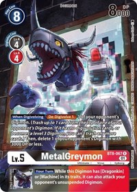 MetalGreymon (25th Special Memorial Pack) #BT8-067 R