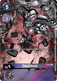 Devimon - P-018 (25th Special Memorial Pack) #P-018 P