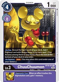 ChuuChuumon #BT10-073 U