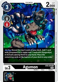 Agumon (Xros Encounter Pre-Release) #BT8-058 R