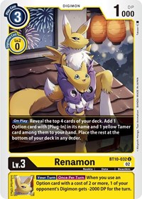 Renamon #BT10-032 U