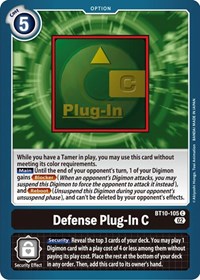 Defense Plug-In C #BT10-105 C