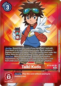Taiki Kudo (Box Topper) #BT10-087 R