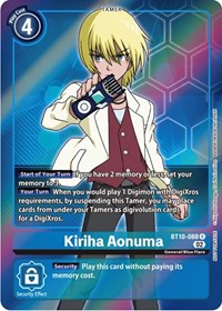 Kiriha Aonuma (Box Topper) #BT10-088 R