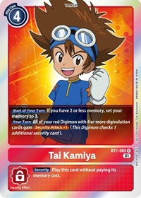 Tai Kamiya - BT1-085 (ST-11 Special Entry Pack) #BT1-085 R